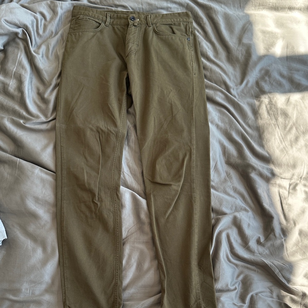 Zara Olive Green Men's Chinos